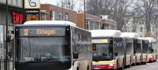 Bussar i Jönköping