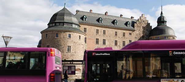 Gasbuss i Örebro